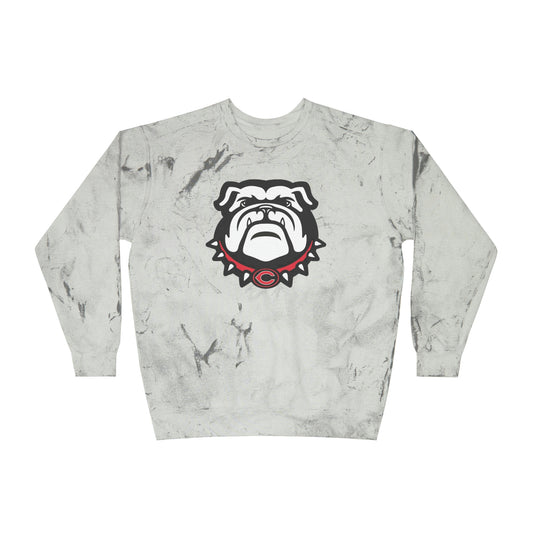 Cedartown Bulldogs Comfort Colors 1545 Unisex Color Blast Crewneck Sweatshirt