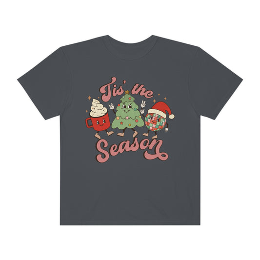 Tis' the Season Christmas Shirt Unisex Garment-Dyed Comfort Colors T-shirt