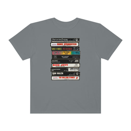90's Rock Cassette Comfort Colors 1717 Unisex Garment-Dyed T-shirt