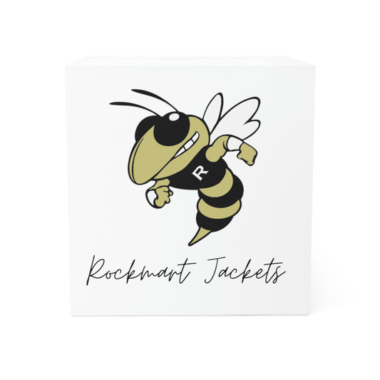 Rockmart Jackets Mascot School Spirit Note Cube