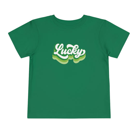 St. Patrick's Day Lucky Bella+Canvas Toddler Short Sleeve Tee